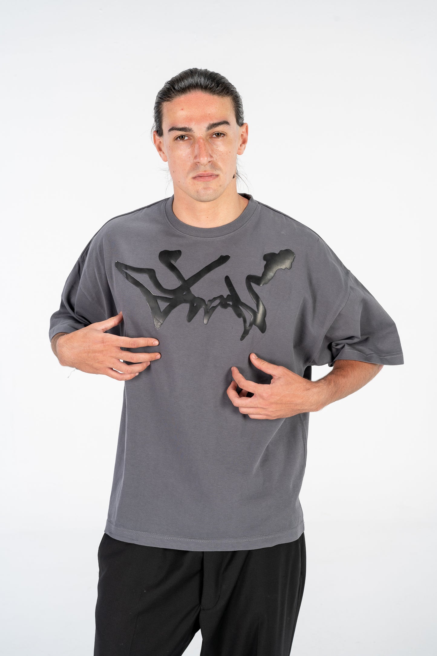 Labyrinth OG “ Oversized Tee “ Grey