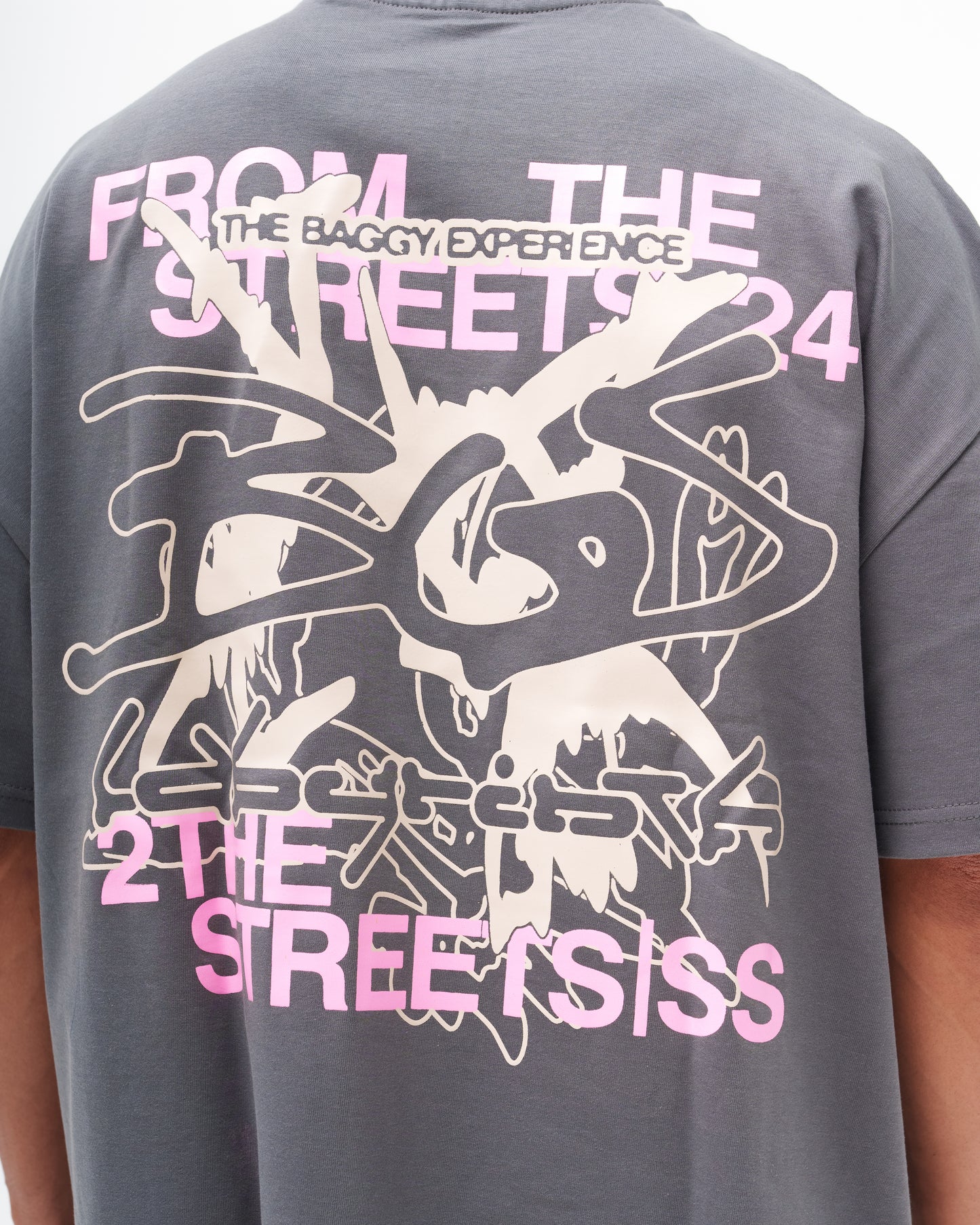 “FROM THE STREETS” Oversized Tee