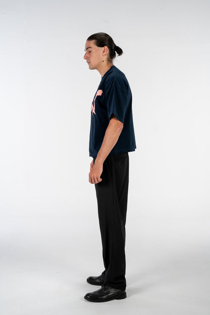 Labyrinth OG “ Oversized Tee “ Navy
