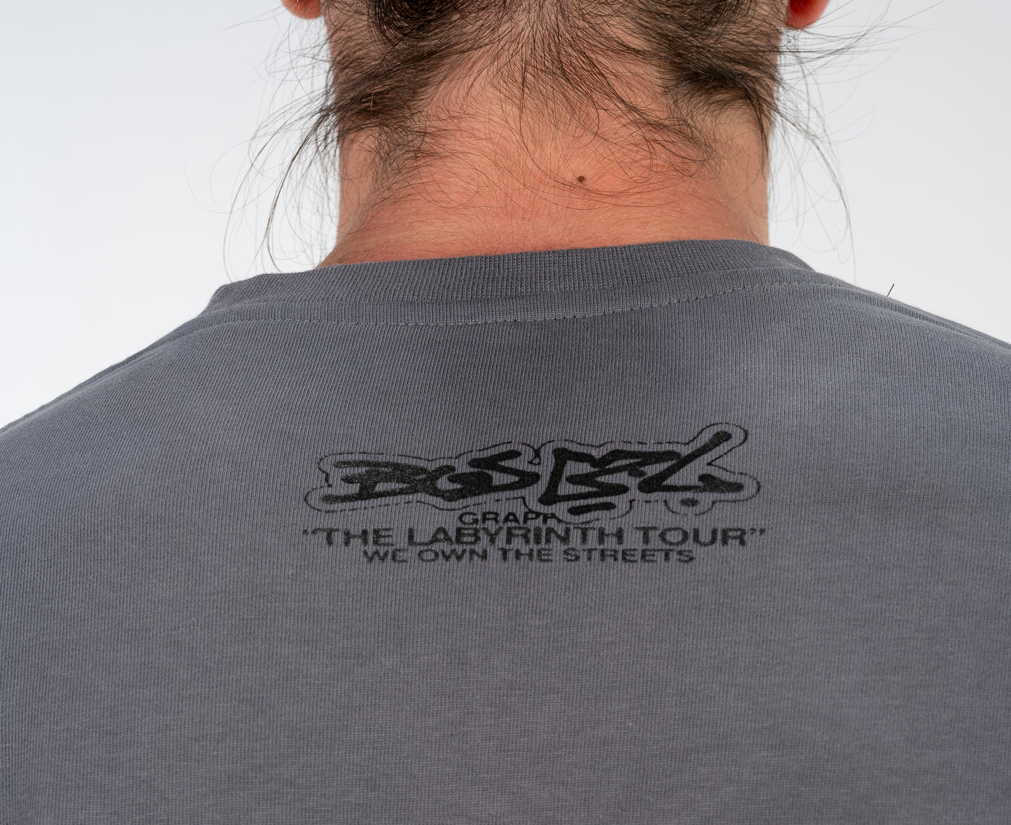 Labyrinth OG “ Oversized Tee “ Grey