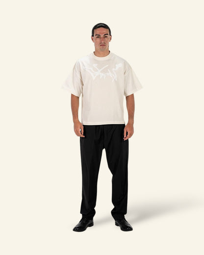 Labyrinth OG “ Oversized Tee “ Off - White