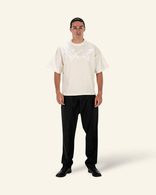 Labyrinth OG “ Oversized Tee “ Off - White